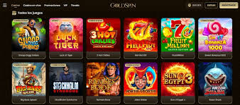 GoldSpin Casino España La Emoción del Juego en Línea